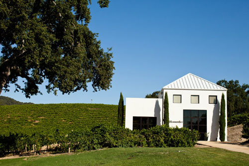 The tasting room at HammerSky Vineyards.